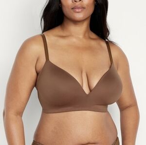 42DD • Old Navy • Wireless Full-Coverage Molded Bra - Maplewood
